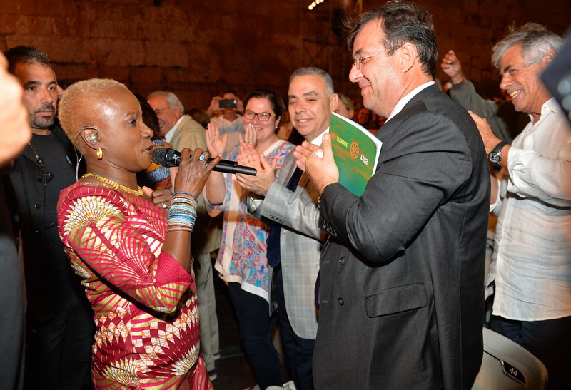 Angelique Kidjo at Baalbeck Festival